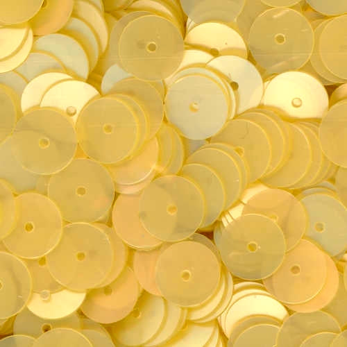 8mm Flat Satin Pale Yellow