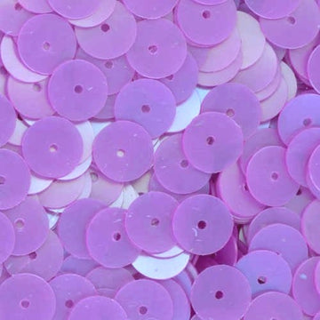 8mm Flat Satin Light Purple 100 Grams