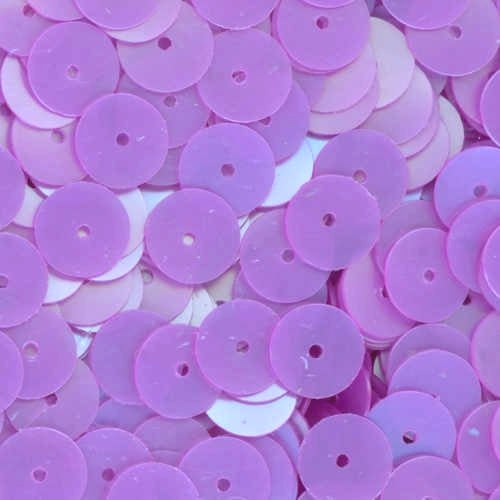 8mm Flat Satin Light Purple 100 Grams