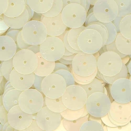 8mm Flat Satin Pearl 100 Grams