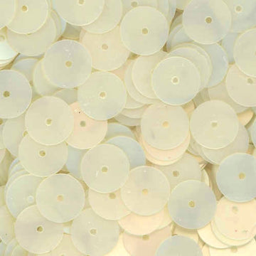 8mm Flat Satin Pearl 100 Grams