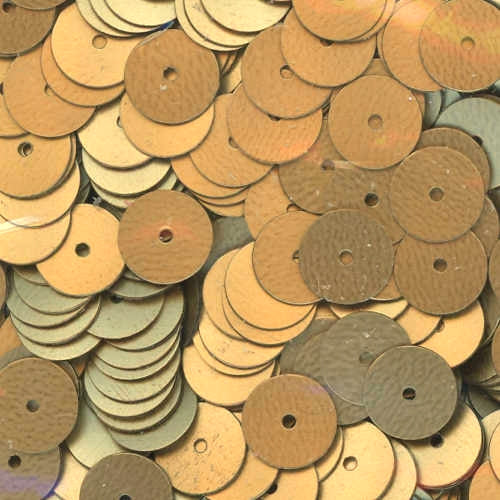 8mm Flat Satin Gold 100 Grams