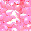 15mm Flower Opaque Pink Passion
