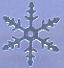 17mm Snowflake Metallic Cool Water Blue 1000 count