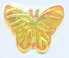 23mm Butterfly iridescent Sundrop