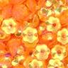 6mm Cupped Flower Crystal Iris Sunglow 100 Grams