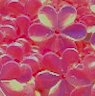 15mm Flower Crystal Opaque Berry Nice