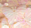 23mm Butterfly Opaque Iridescent Mother of Pearl 500 count
