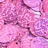 10mm Paillette Pink Confetti Print