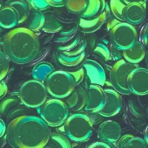 Metallic Confetti Green 100 grams