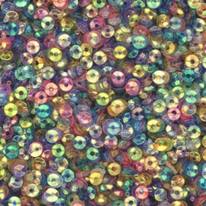 3mm Fully Cupped Crystal Iris Mix