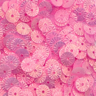 6mm Flat Embossed Opalescent Taffy