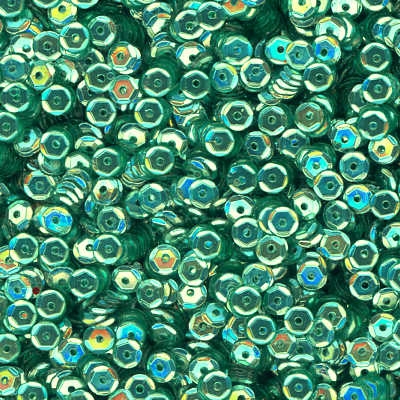 5mm Slightly Cupped Metallic Cool Mint 100 grams