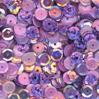 Lavender Fields 6mm Slightly Cupped Sequin blend