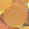 20mm Metallic Paillette Antique Gold 50 grams