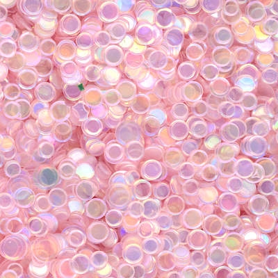 Iridescent Confetti Pale Pink