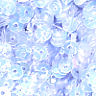 3mm Flat Iridescent Pale Cornflower Blue 50 Grams