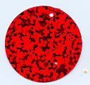 30mm Paillette  Hologram Red 500 Count