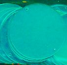 30mm Paillette Metallic Turquoise 500 Count