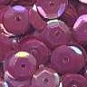 6mm Slightly Cupped Opaque Iridescent Wine