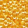 3mm Fully Cupped Satin Light Maize Yellow