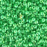 3mm Fully Cupped Satin Shamrock
