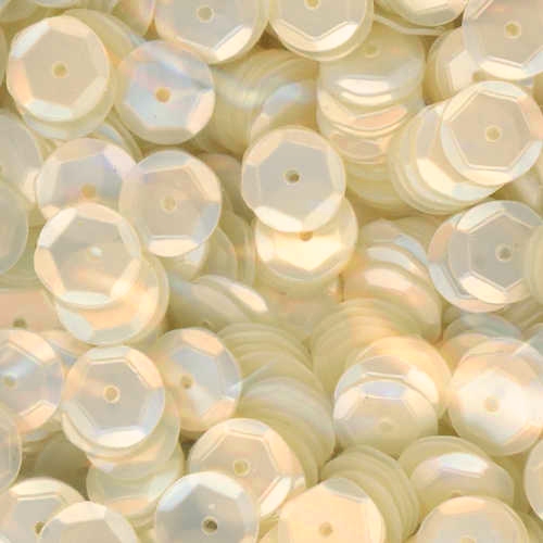 8mm Slightly Cupped Satin Pearl 100 Grams
